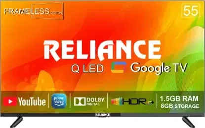 Reliance RGT55GT2487UHD 55 inch Ultra HD 4K Smart QLED TV