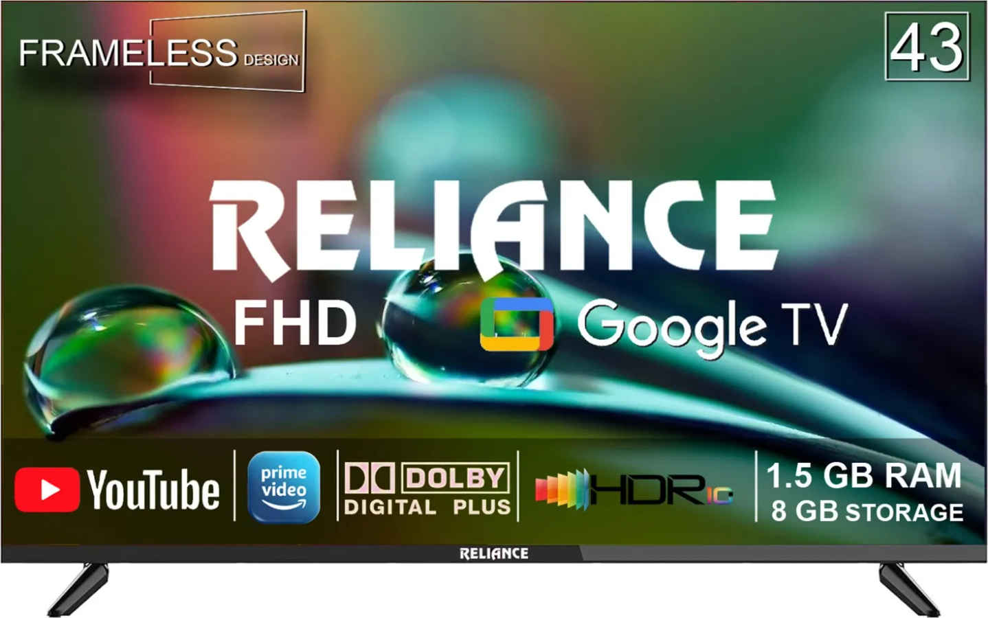 Reliance RW43GD8676FHD 43 inch Full HD Smart LED TV