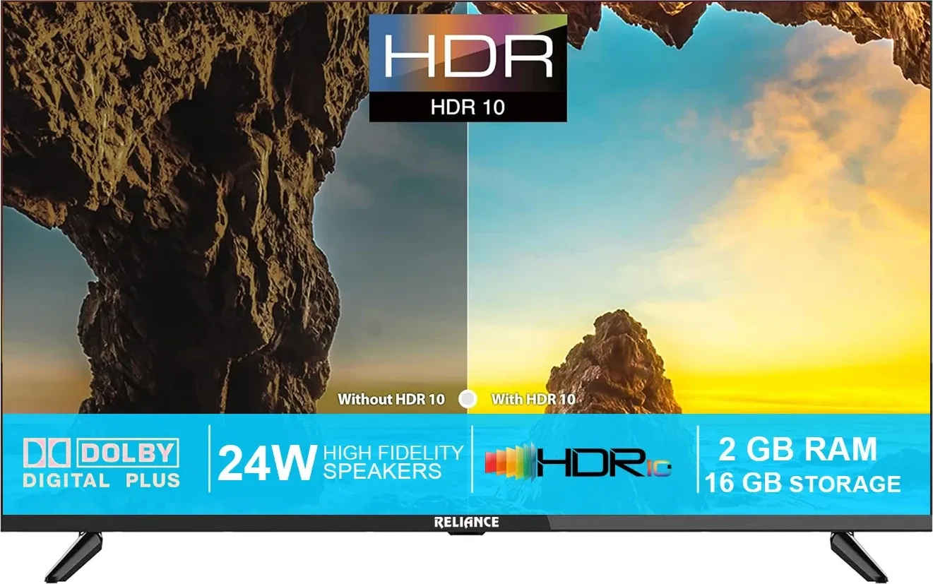 Reliance RW55GD8676UHD 55 inch Ultra HD 4K Smart LED TV