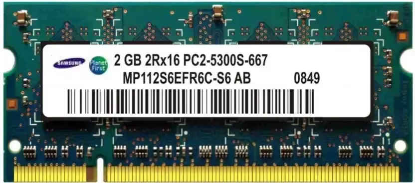Samsung 2 GB DDR2 Laptop Ram
