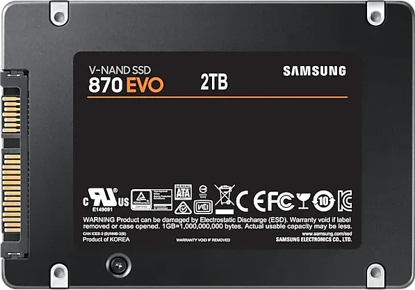 Samsung 870 Evo 2 TB Internal Solid State Drive