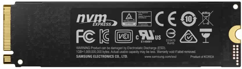 Samsung 970 Pro MZ-V7P1T0BW 1 TB Internal Solid State Drive