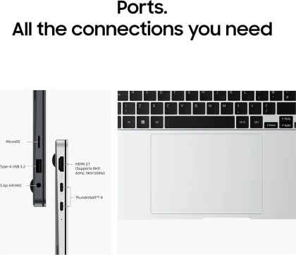 Samsung Galaxy Book 4 Pro 14 NP940XGK-KG2IN Laptop (Intel Core Ultra 7/ 16GB/ 512GB SSD/ Win11)