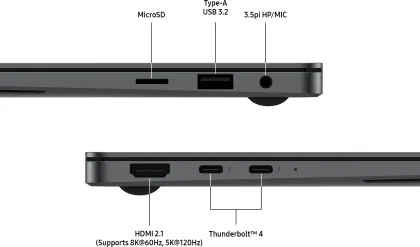 Samsung Galaxy Book 5 Pro 16 np960xha-lg1in Laptop (Intel Core Ultra 7 256V/ 16GB/ 512GB SSD/ Win11)