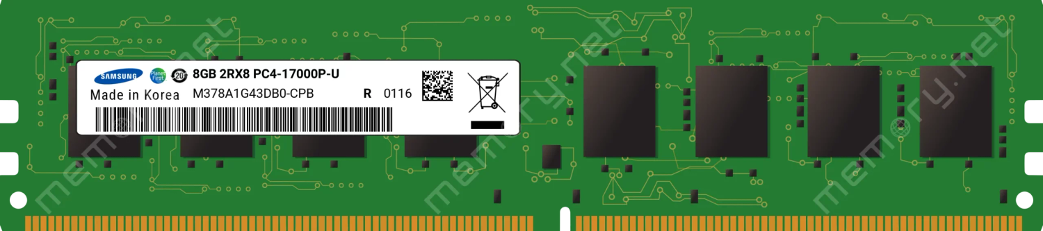 Samsung M378A1G43DB0-CPB 8 GB DDR4-2133 Desktop RAM