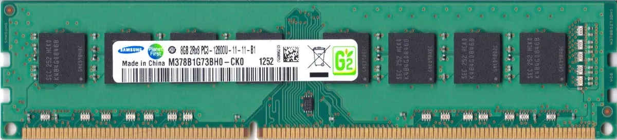 Samsung M378B1G73BH0-CK0 8 GB DDR3-1600 Desktop RAM