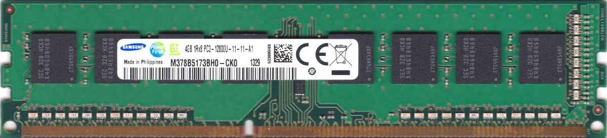 Samsung M378B5173BH0-CK0 4 GB DDR3-1600 Desktop RAM
