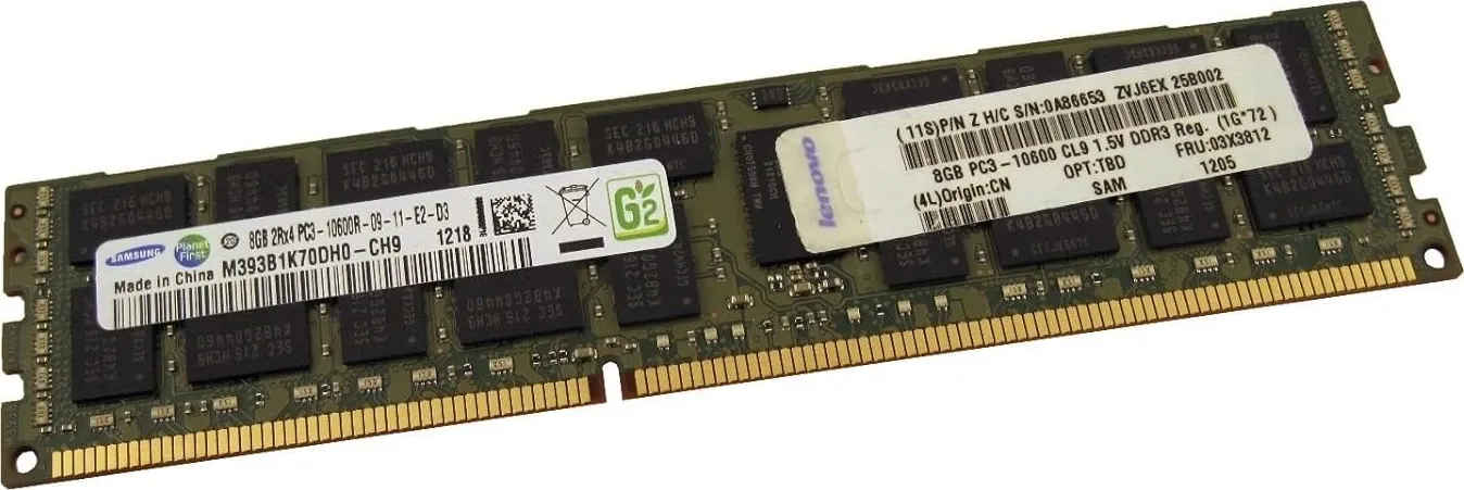 Samsung M393B1K70DH0-CH9 8 GB DDR3-1333 Desktop RAM