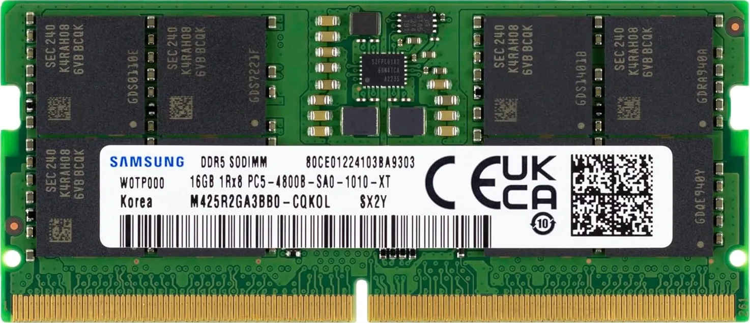 Samsung M425R2GA3BB0-CQK 16 GB DDR5-4800 Laptop RAM
