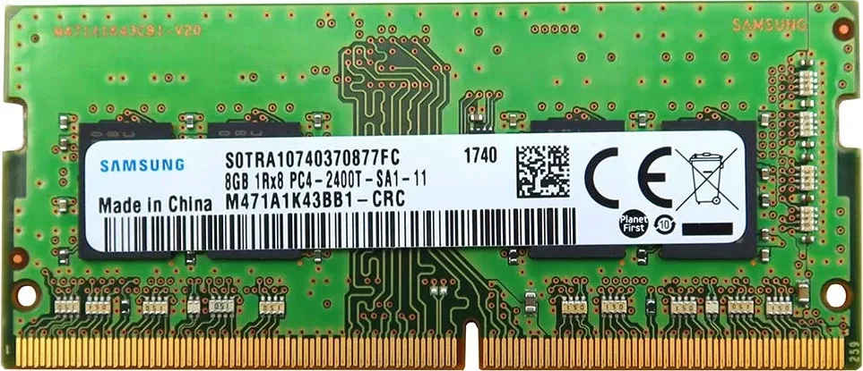Samsung M471A1K43BB1-CRC 8 GB DDR4-2400 Laptop RAM
