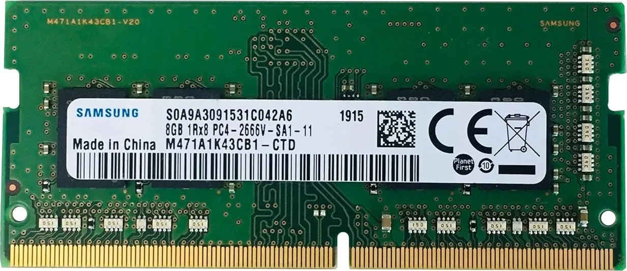 Samsung M471A1K43CB1-CTD 8 GB DDR4-2666 Laptop RAM