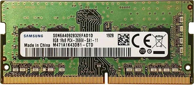 Samsung M471A1K43DB1-CTD 8 GB DDR4-2666 Laptop RAM