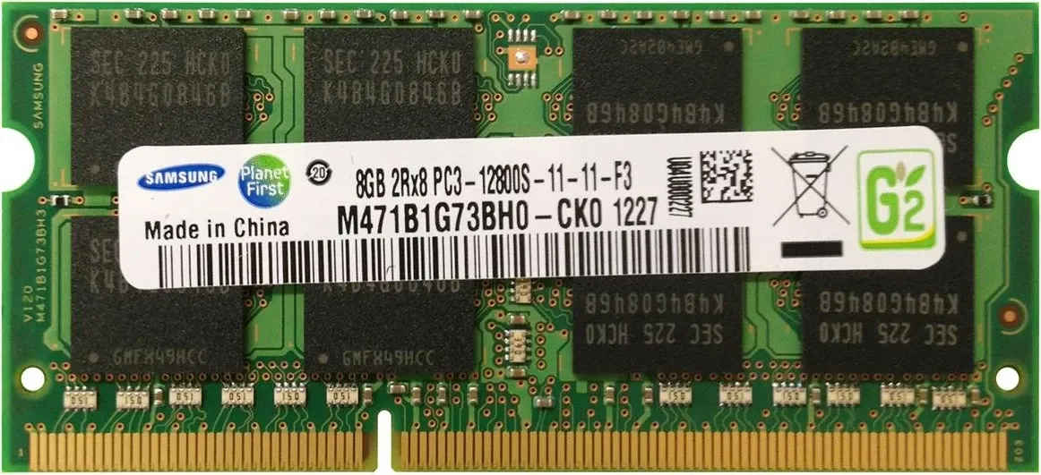 Samsung M471B1G73BH0-CK0 8 GB DDR3-1600 Laptop RAM