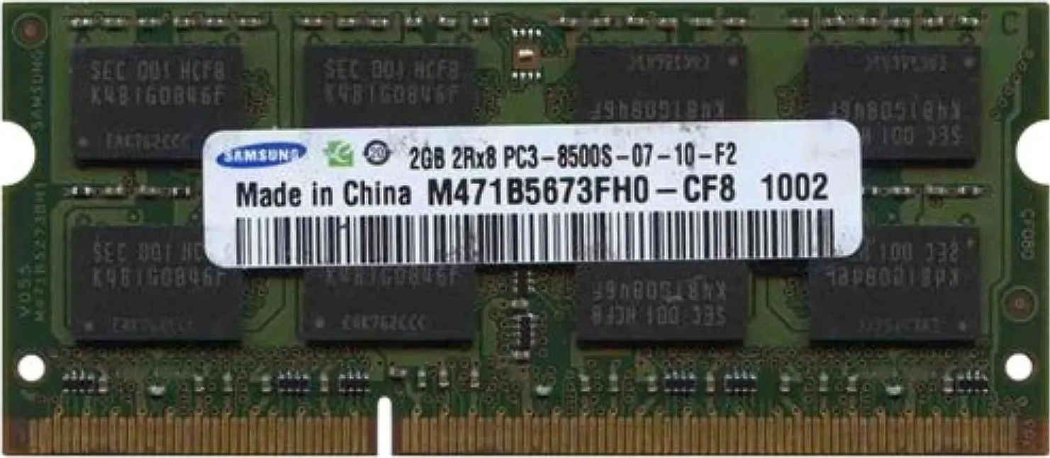 Samsung M471B5673FH0-CF8 2 GB DDR3-1066 Laptop RAM