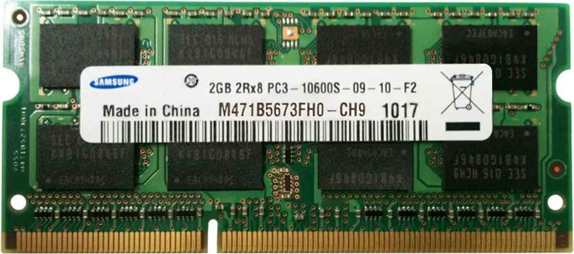 Samsung M471B5673FHO-CH9 2 GB DDR3-1333 Laptop RAM