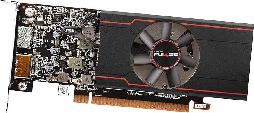 Sapphire Pulse AMD Radeon RX 6400 4 GB GDDR6 Graphics Card