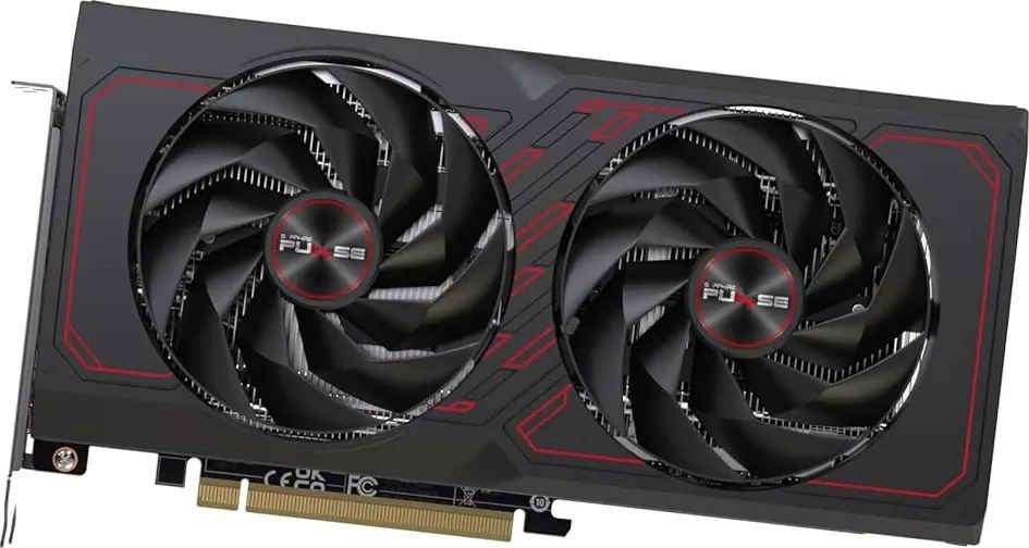 Sapphire Pulse AMD Radeon RX 7600 XT 16 GB GDDR6 Graphics Card