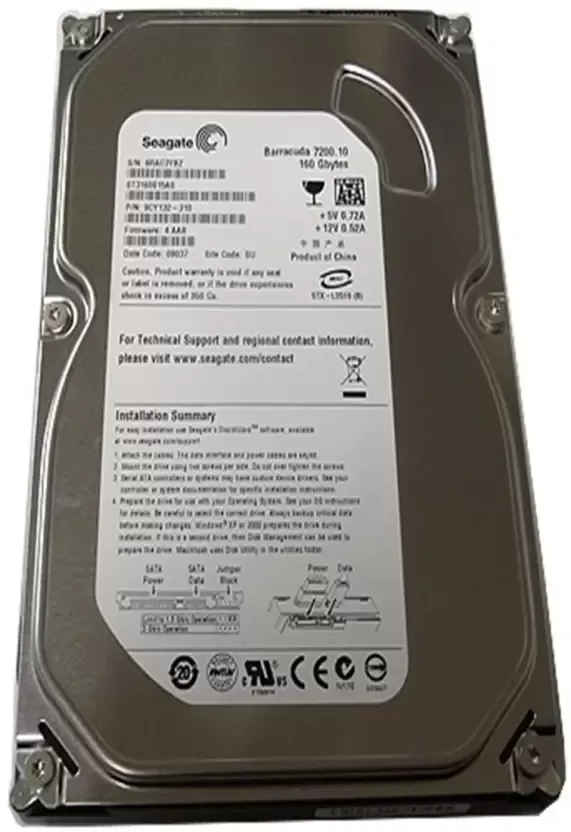 Seagate Barracuda M-156 160 GB Desktop Internal Hard Disk Drive