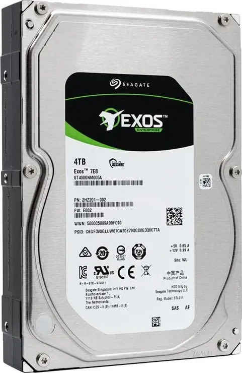 Seagate Exos 7E8 4 TB Internal Hard Disk Drive