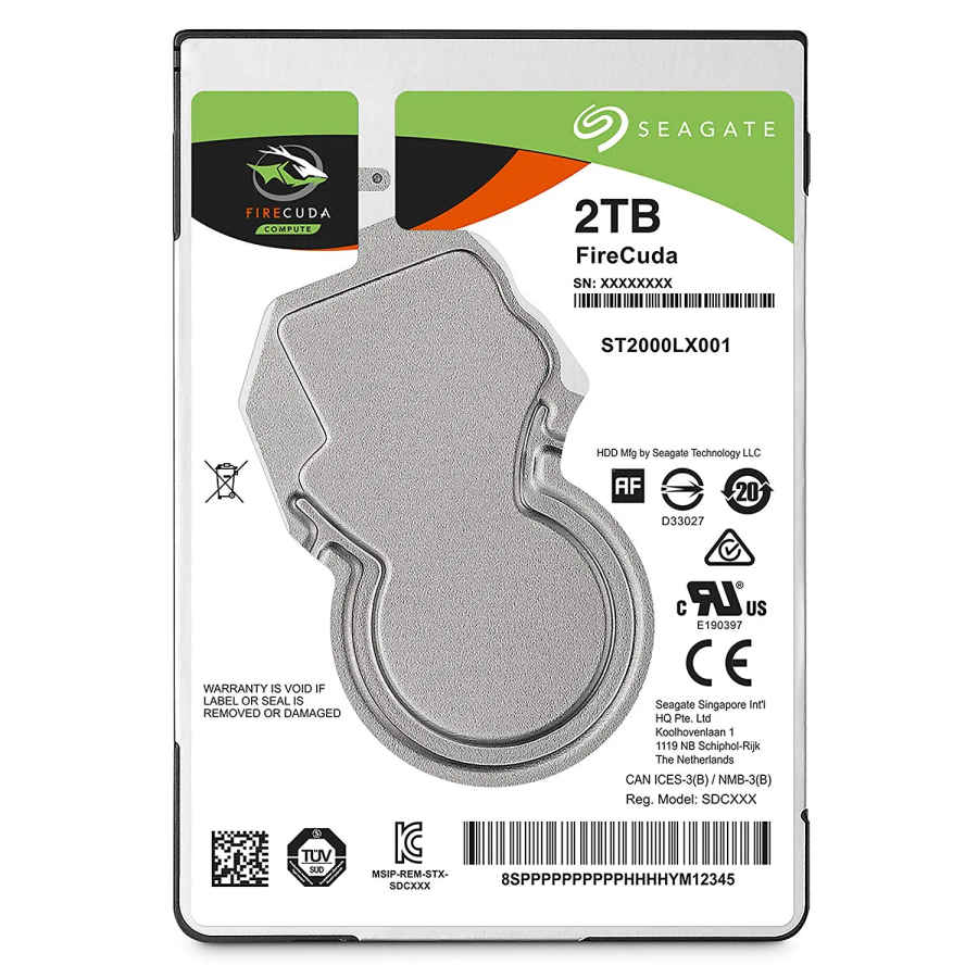 Seagate Firecuda ST2000LX001 2TB Internal Hard Drive