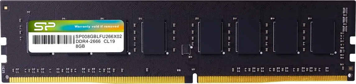 Silicon Power SP008GBLFU266X02 8 GB DDR4-2666 Desktop RAM