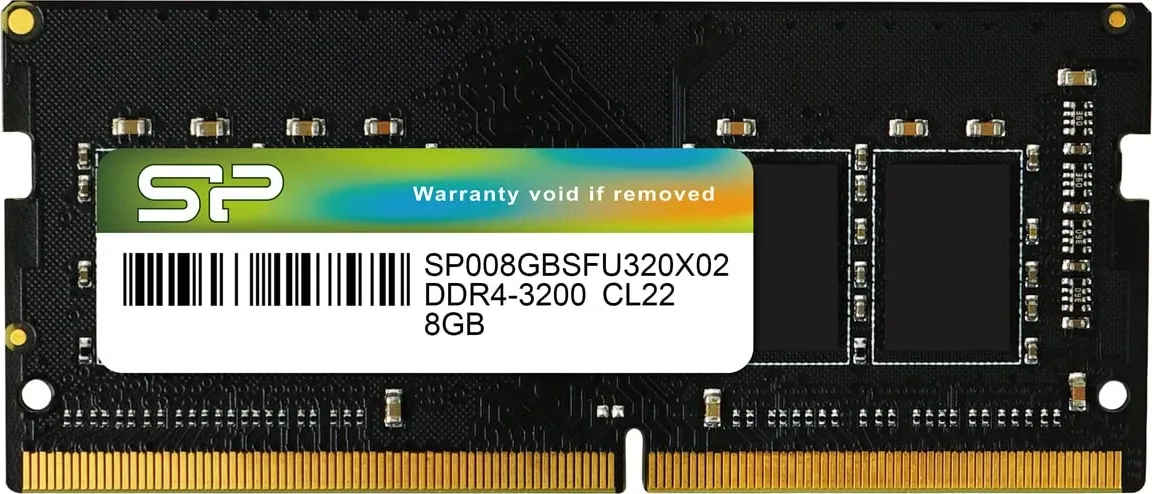 Silicon Power SP008GBSFU320X02 8 GB DDR4-3200 Laptop RAM