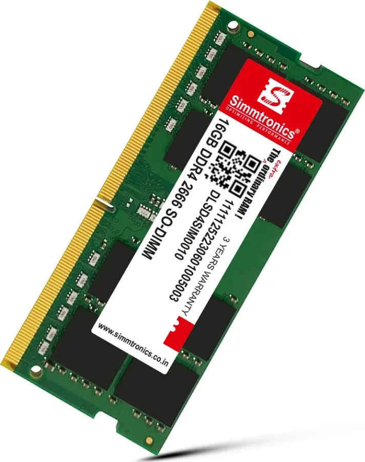 Simmtronics DLSD4SIM0010 16 GB DDR4-2666 Laptop RAM