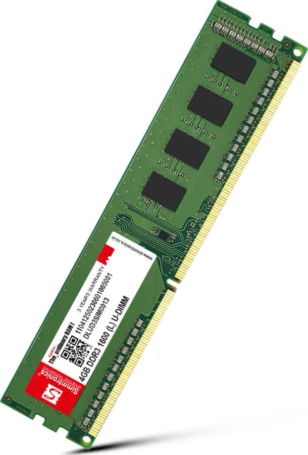 Simmtronics DLUD3SIM0013 4 GB DDR3L-1600 Desktop RAM