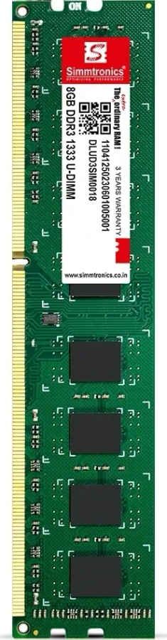 Simmtronics DLUD3SIM0018 8 GB DDR3-1333 Desktop RAM