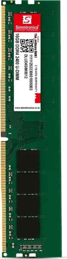 Simmtronics DLUD4SIM0012 16 GB DDR4-2400 Desktop RAM