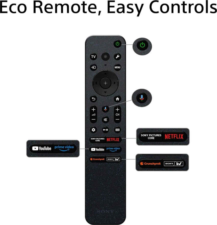 Sony Bravia 5 XR55 98 inch Ultra HD 4K Smart Mini LED TV (K-98XR55A)