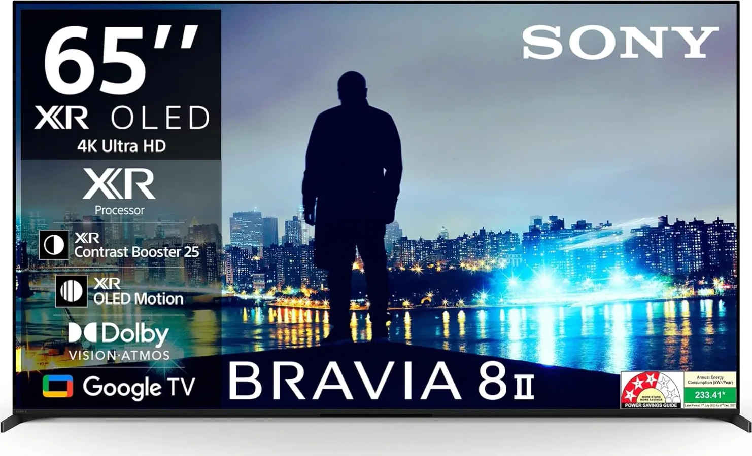 Sony Bravia 8 II 65 inch Ultra HD 4K Smart OLED TV (K-65XR80M2)