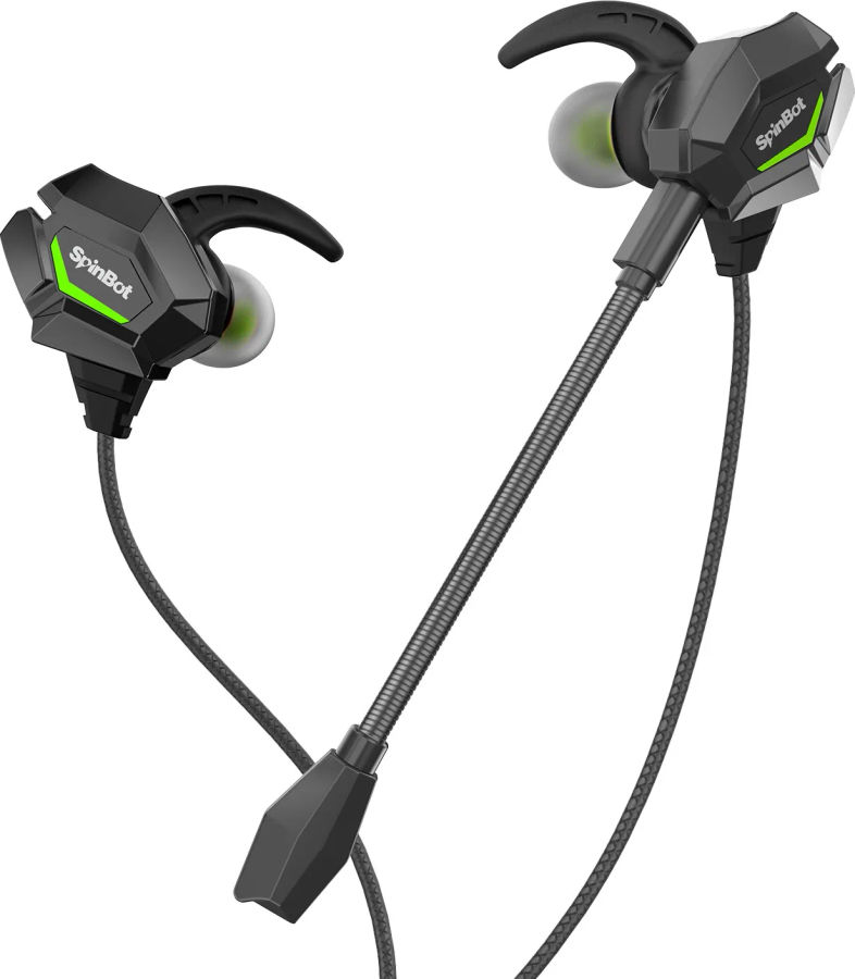 SpinBot BattleBudz W20 Wired Gaming Earphones