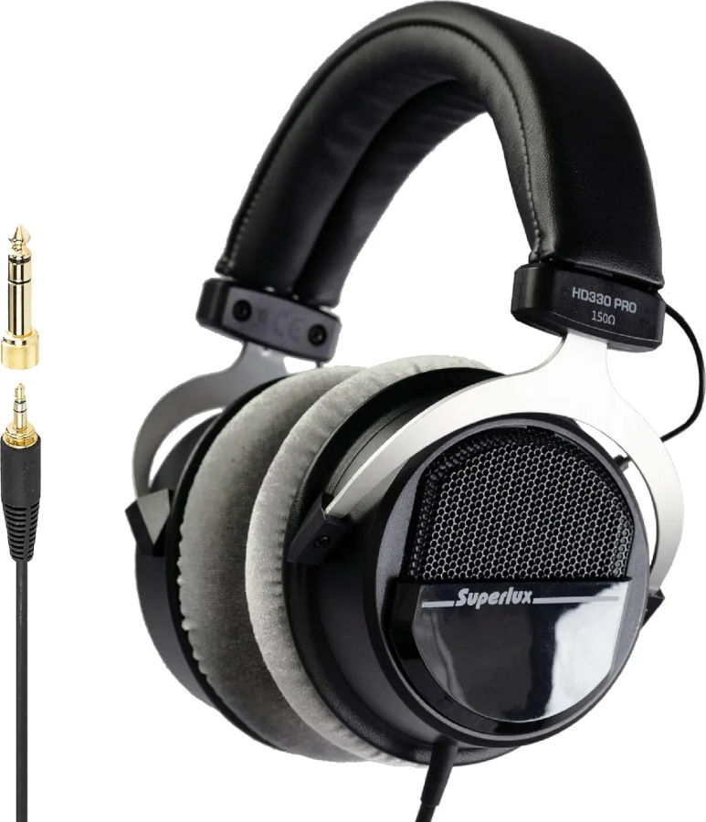 Superlux HD330 Pro Wired Headphones (150 ohm)
