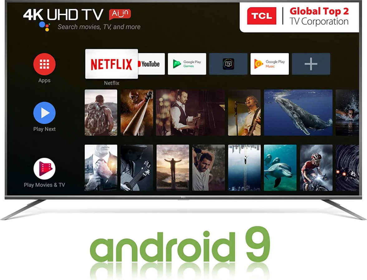 TCL 55P8E 55-inch Ultra HD 4K AI Smart LED TV