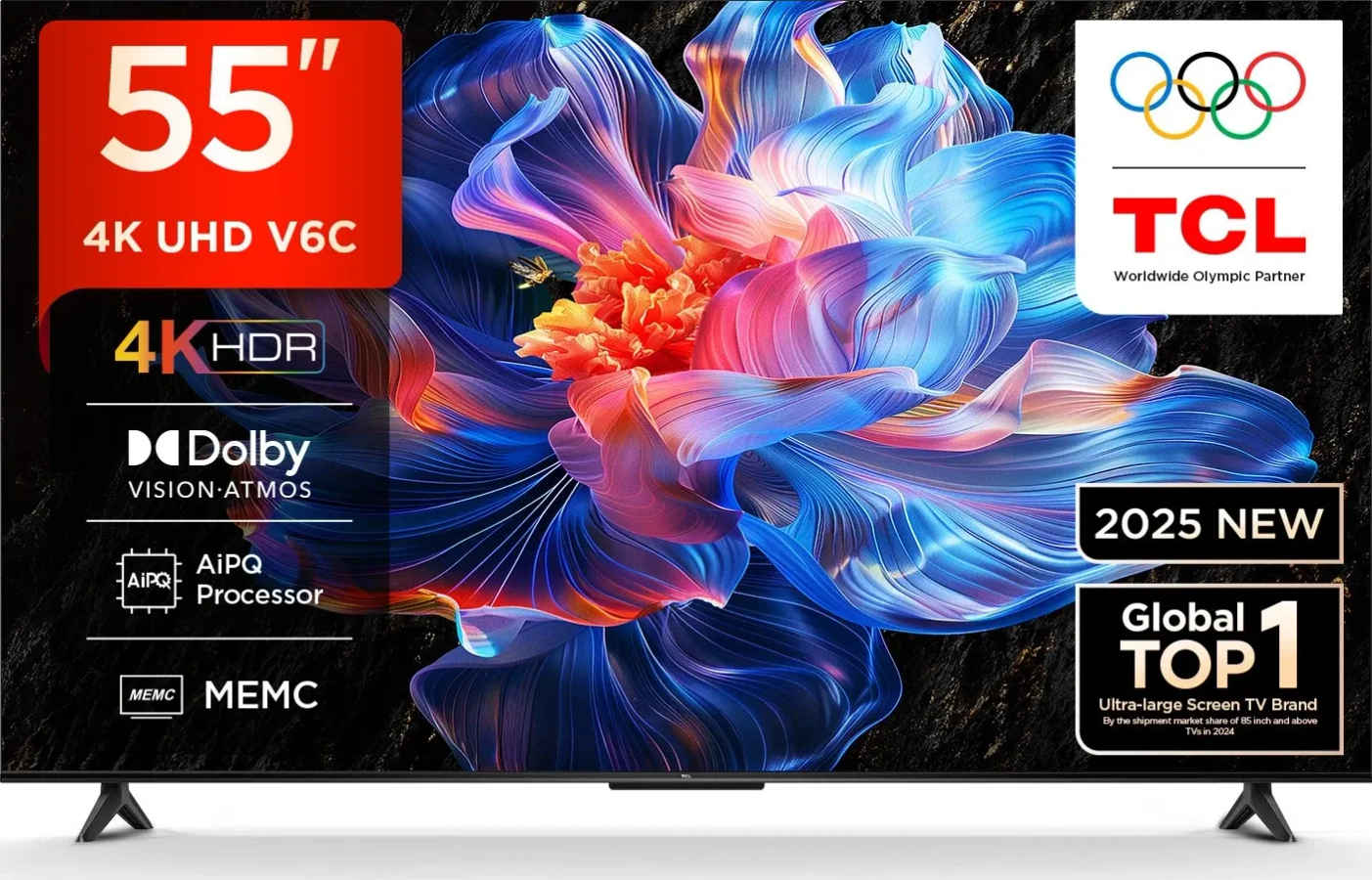 TCL V6C 55 inch Ultra HD 4K Smart LED TV (55V6C)