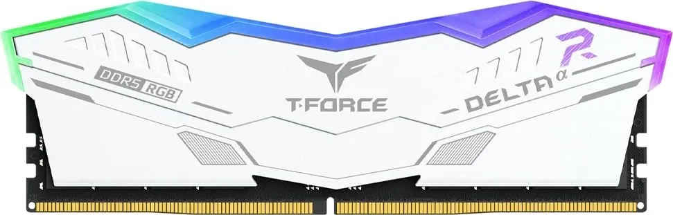 TeamGroup T-Force Delta RGB White FF4D516G5600HC36B01 16 GB DDR5-5600 Desktop RAM