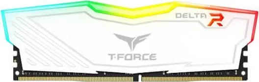 TeamGroup T-Force Delta RGB White TF4D416G3600HC18J01 16 GB DDR4-3600 Desktop RAM