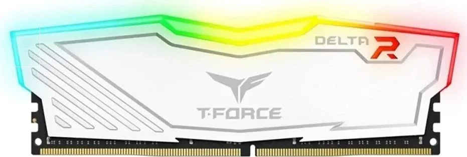 TeamGroup T-Force Delta RGB White TF4D48G3200HC16C01 8 GB DDR4-3200 Desktop RAM