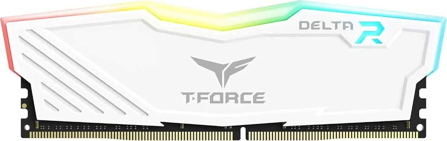 TeamGroup T-Force Delta RGB White TF4D48G3200HC16F01 8 GB DDR4-3200 Desktop RAM