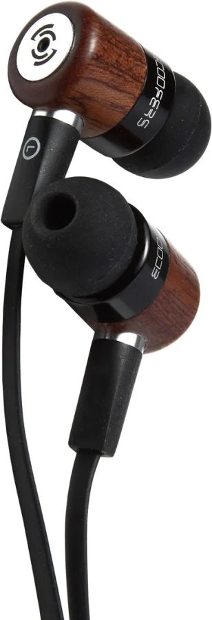 Tekfusion Ecoofers In-the-ear Headphone (Ebony)