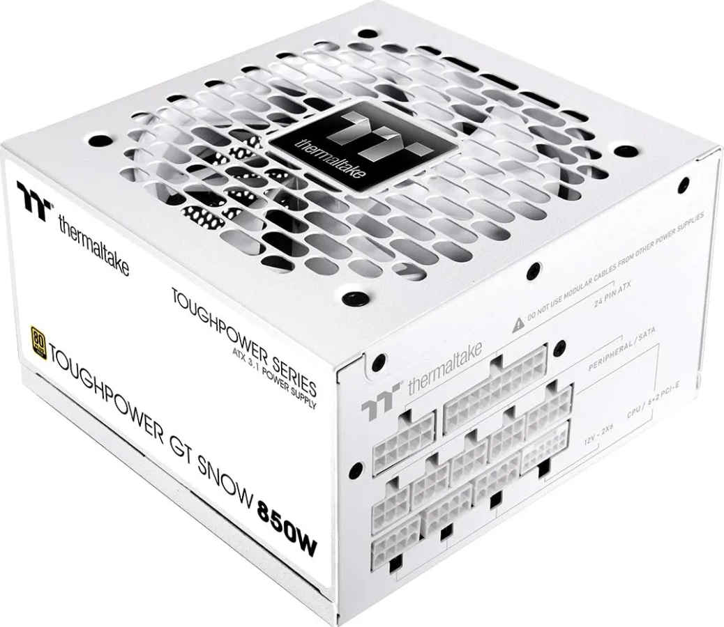 Thermaltake Toughpower GT Snow 850W 80 Plus Gold 850 Watts Fully Modular PSU