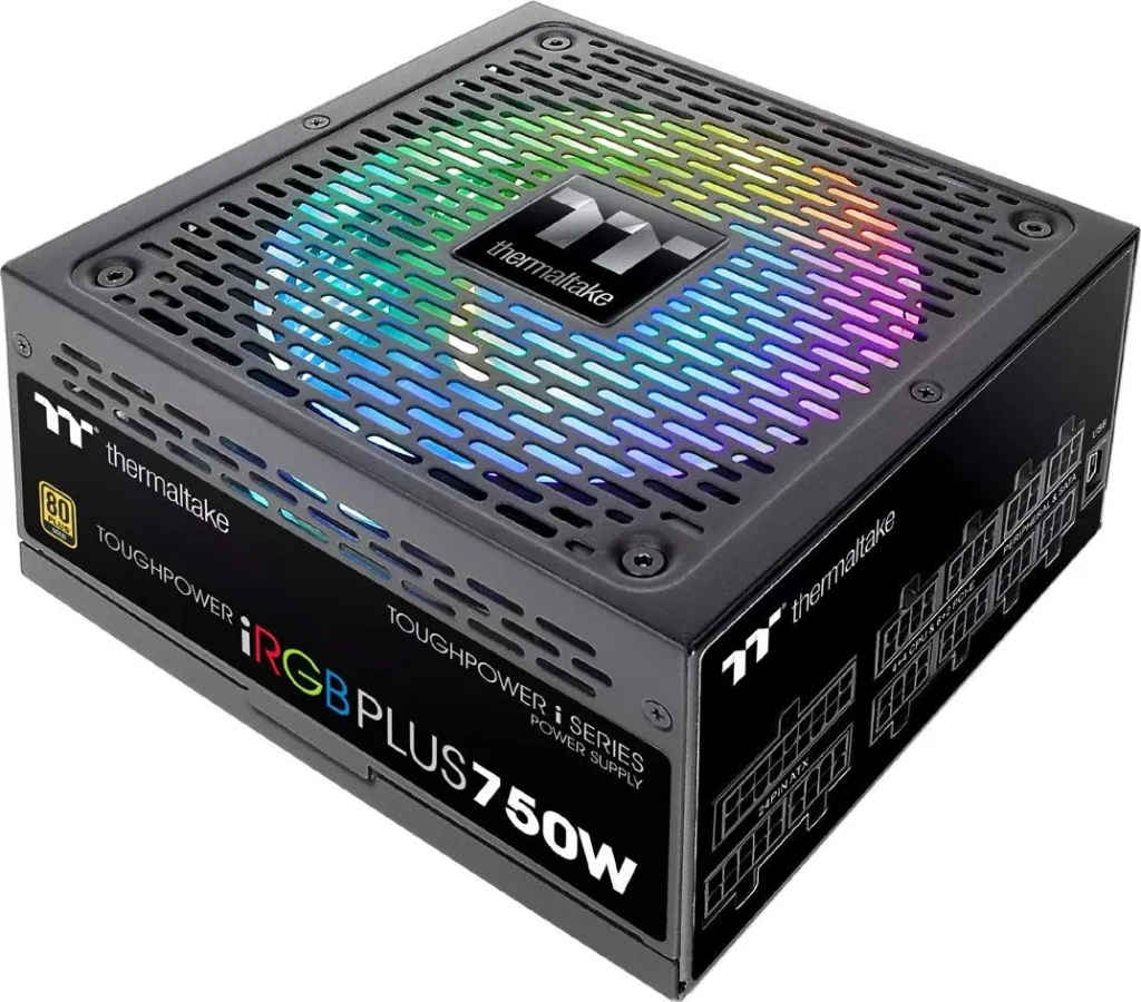 Thermaltake Toughpower iRGB Plus 750W 80 Plus Gold 750 Watts Fully Modular PSU