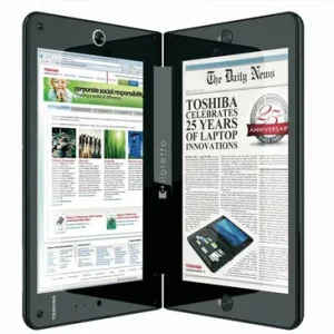 Toshiba Libretto W100-U7310 Laptop (1st Gen PDC/ 2GB/ 62GB/ Win7 HP/ 729MB Graph)