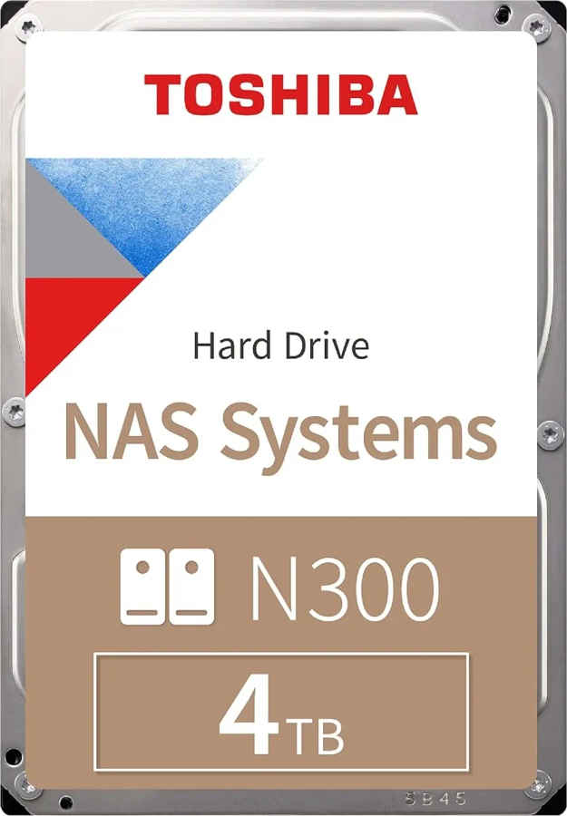 TOSHIBA N300 ‎HDWG440AZSTA 4TB NAS Internal Hard Disk Drive