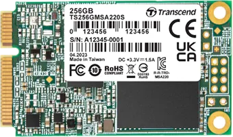 Transcend 220S 128GB mSATA Internal Solid State Drive