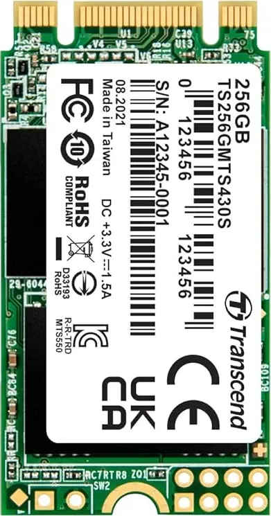 Transcend 430S 256GB mSATA Internal Solid State Drive