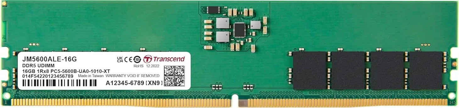 Transcend JM5600ALE-16G 16 GB DDR5-5600 Desktop RAM