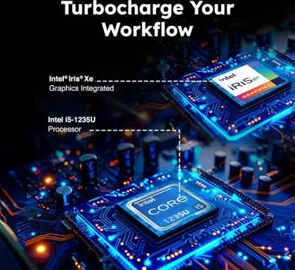 Ultimus Apex 5 NU14U3INF66BY Laptop (12th Gen Core i5/ 8GB/ 512GB SSD/ Win11 Home)