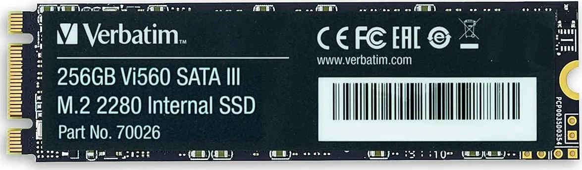 Verbatim VI560 256GB Internal Solid State Drive
